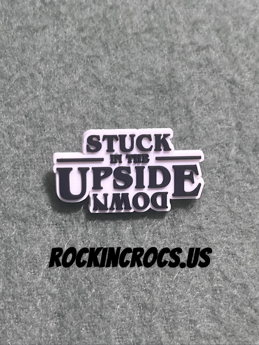 Into the Upside Down Croc Charm